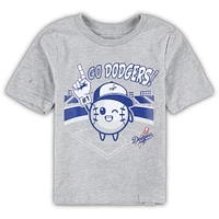 Preschool Heather Gray Los Angeles Dodgers Ball Boy T-Shirt