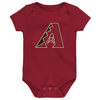 Newborn & Infant Red Arizona Diamondbacks Primary Team Logo Bodysuit