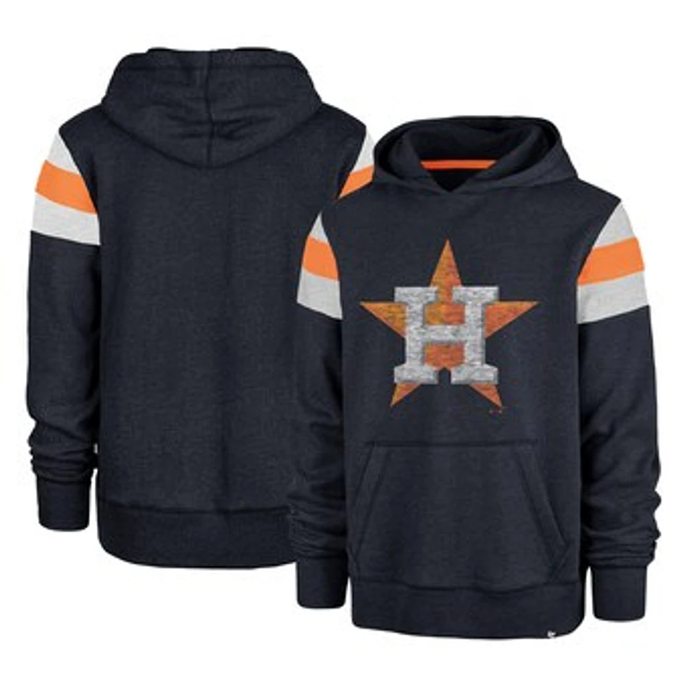 Men's '47 Navy Houston Astros Premier Nico Pullover Hoodie