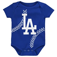 Newborn & Infant Royal Los Angeles Dodgers Running Home Bodysuit