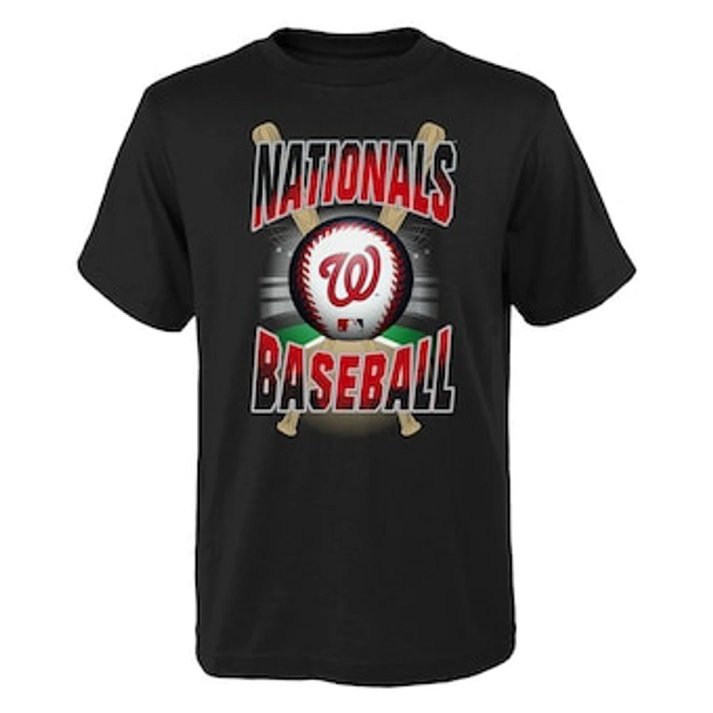 Youth Black Washington Nationals Special Event T-Shirt