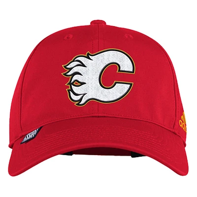 Men's adidas Red Calgary Flames Reverse Retro 2.0 - Unstructured Adjustable Hat