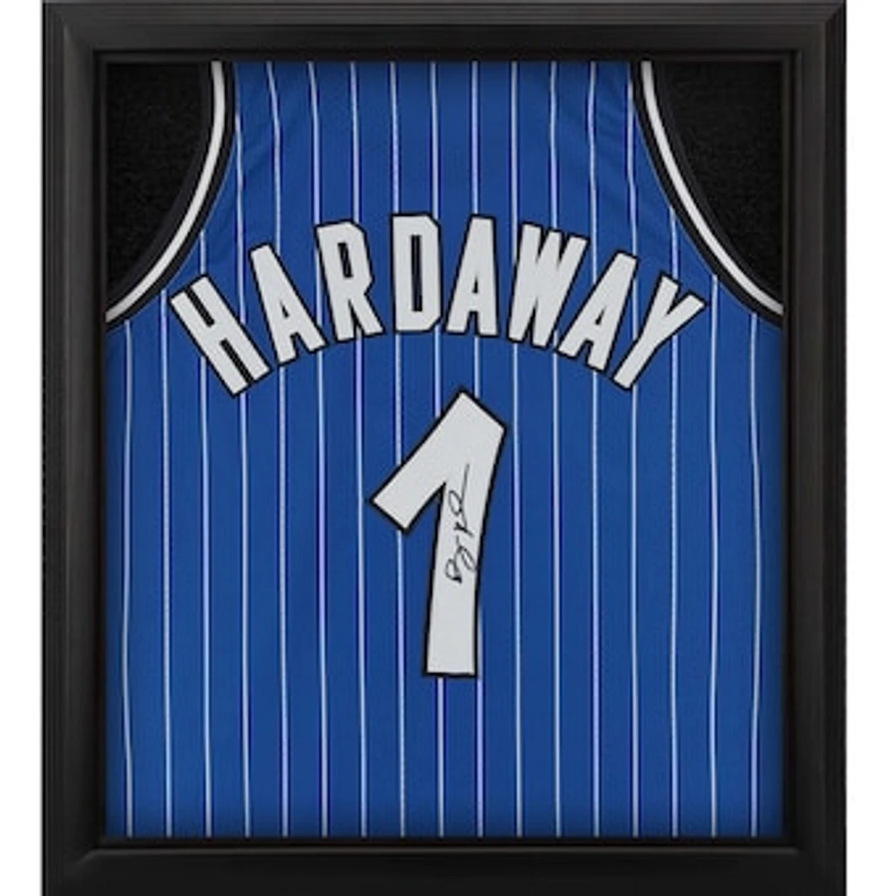 Penny Hardaway Orlando Magic Autographed Framed Mitchell & Ness Blue 1994-95 Authentic Jersey Shadowbox