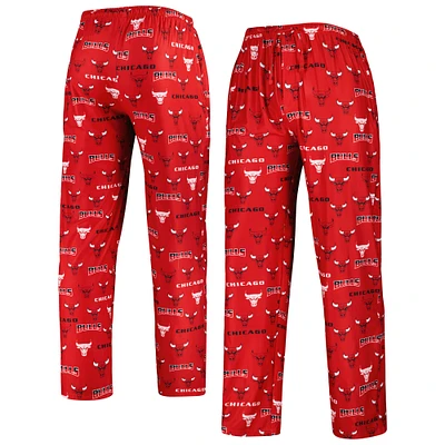 Men's Concepts Sport Red Chicago Bulls Breakthrough Knit Sleep Pants