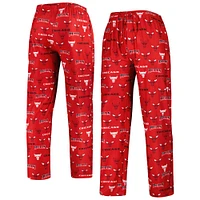 Men's Concepts Sport Red Chicago Bulls Breakthrough Knit Sleep Pants