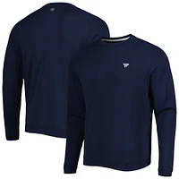 Men's Peter Millar Navy Fanatics Corporate Cradle Performance Raglan Pullover Sweatshirt