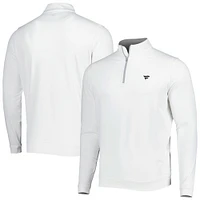Men's Peter Millar Fanatics Corporate Perth Quarter-Zip Top