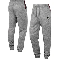 Men's Colosseum Gray Loyola Chicago Ramblers Worlds to Conquer Sweatpants