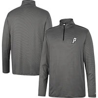 Men's Colosseum Charcoal Providence Friars Logo Quarter-Zip Windshirt