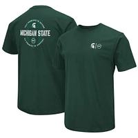 Men's Colosseum Green Michigan State Spartans OHT Military Appreciation T-Shirt