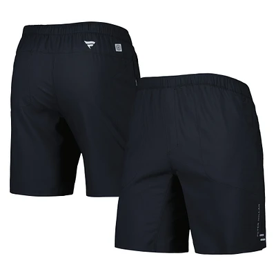 Men's Peter Millar Black Fanatics Corporate Performance Shorts