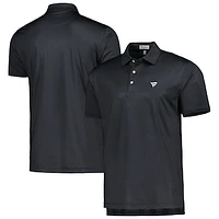 Men's Peter Millar Gray Fanatics Corporate Dolly Print Jersey Polo