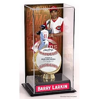 Barry Larkin Cincinnati Reds Hall of Fame Sublimated Display Case with Image