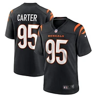 Men's Nike Zach Carter Black Cincinnati Bengals Game Player Jersey