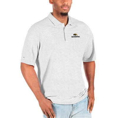 Men's Antigua White/Silver Southern Miss Golden Eagles Esteem Big & Tall Polo
