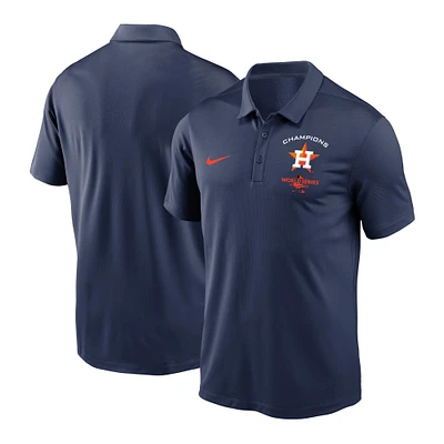 Men's Nike Navy Houston Astros 2022 World Series Champions Team Polo