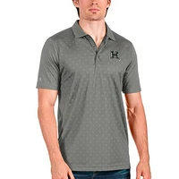Men's Antigua /Steel Hawaii Warriors Spark Polo