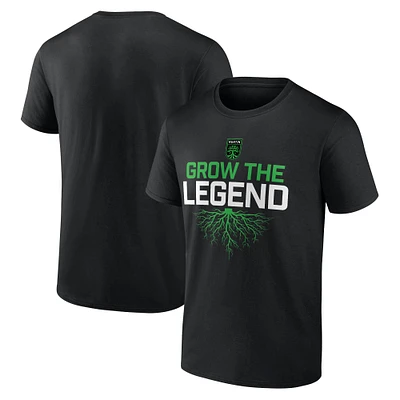 Men's Black Austin FC Team Chant T-Shirt