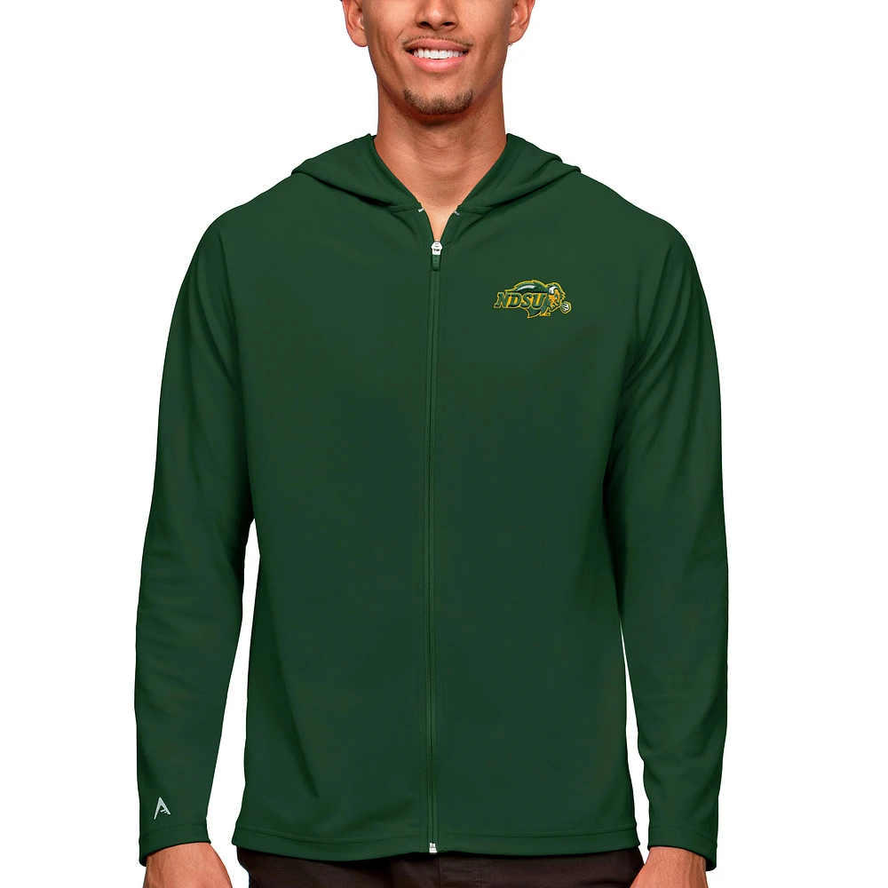 Men's Antigua NDSU Bison Legacy Full-Zip Hoodie