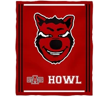 Arkansas State Red Wolves 36'' x 48'' Children's Mascot Plush Blanket