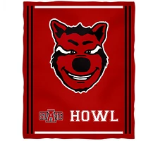 Arkansas State Red Wolves 36'' x 48'' Children's Mascot Plush Blanket
