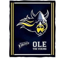 Augustana Vikings 36'' x 48'' Children's Mascot Plush Blanket