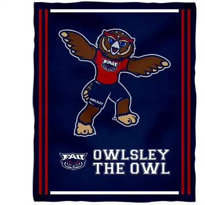 Florida Atlantic Owls 36'' x 48'' Children's Mascot Plush Blanket