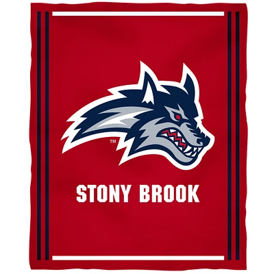 Stony Brook Seawolves 36'' x 48'' Children's Mascot Plush Blanket