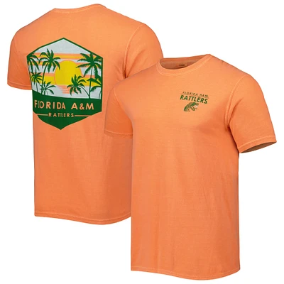 Men's Orange Florida A&M Rattlers Landscape Shield T-Shirt