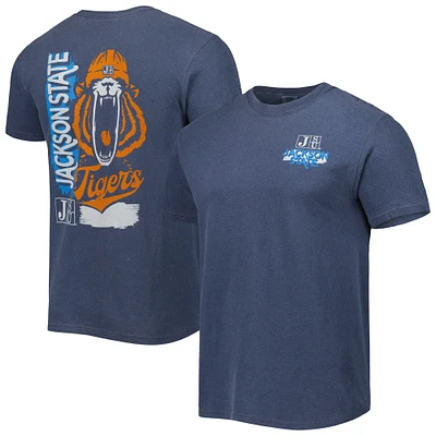 Men's Navy Jackson State Tigers Retro Comfort Color T-Shirt