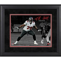 Tristan Wirfs Tampa Bay Buccaneers Facsimile Signature Framed 11" x 14" Spotlight Photograph