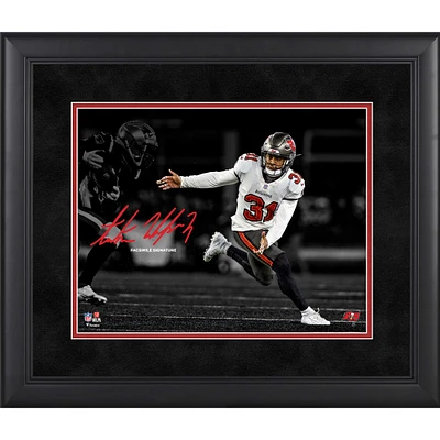 Antoine Winfield Jr. Tampa Bay Buccaneers Facsimile Signature Framed 11" x 14" Spotlight Photograph