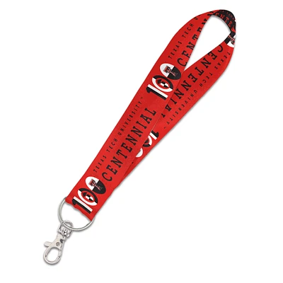 WinCraft Texas Tech Red Raiders 10" Centennial Key Strap