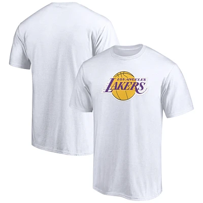 Men's White Los Angeles Lakers Logo T-Shirt