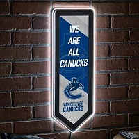 Vancouver Canucks LED Wall Pennant
