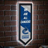 Vancouver Canucks LED Wall Pennant