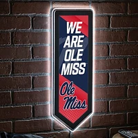 Ole Miss Rebels LED Wall Pennant