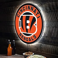 Cincinnati Bengals LED XL Round Wall Décor