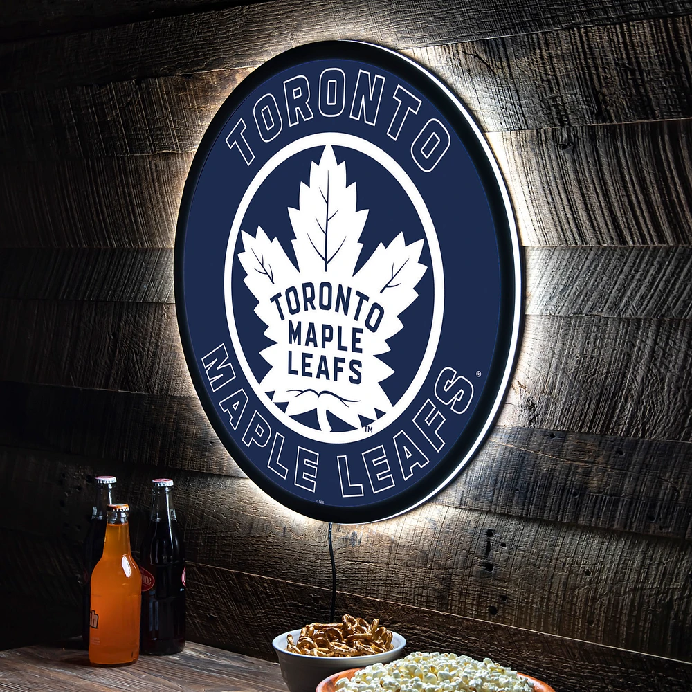 Toronto Maple Leafs LED XL Round Wall Décor