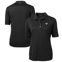 Women's Cutter & Buck Black Fanatics Corporate Virtue Eco Pique Recycled Polo