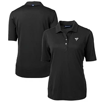 Women's Cutter & Buck Black Fanatics Corporate Virtue Eco Pique Recycled Polo