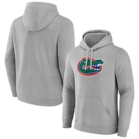 Men's Gray Florida Gators Logo Pullover Hoodie