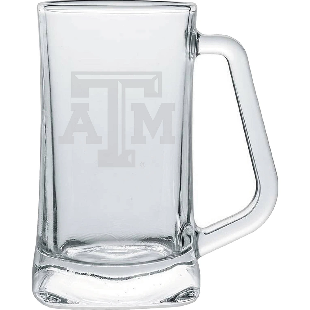 Texas A&M Aggies 15oz. Frost Etch Glass Tankard