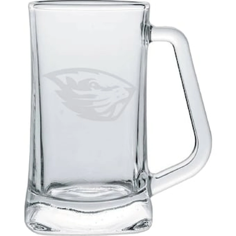 Oregon State Beavers 15oz. Frost Etch Glass Tankard