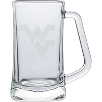 West Virginia Mountaineers 15oz. Frost Etch Glass Tankard