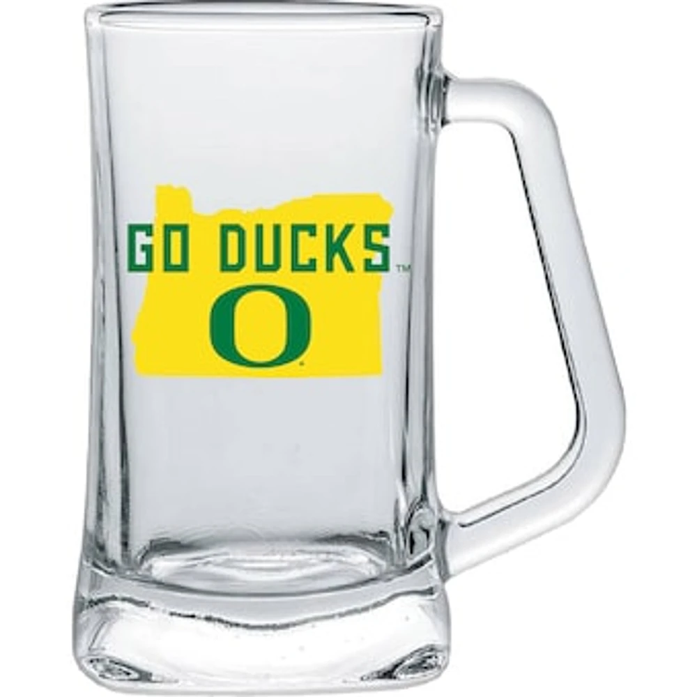 Oregon Ducks 15oz. Hometown Glass Tankard