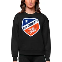 Women's Antigua FC Cincinnati Team Logo Victory Pullover Sweatshirt