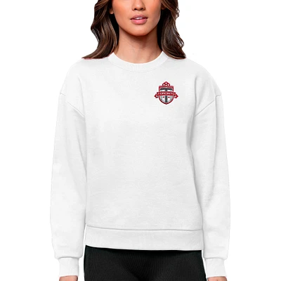Women's Antigua Toronto FC Team Logo Victory Pullover Sweatshirt