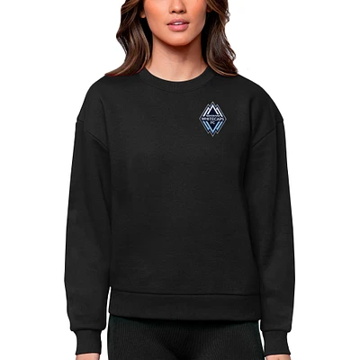 Women's Antigua Vancouver Whitecaps FC Team Logo Victory Pullover Sweatshirt