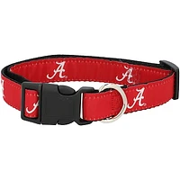 Alabama Crimson Tide 1" Regular Dog Collar